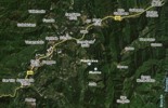 Mappa geografica del Mulino di Piedicava