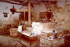 Vista d'insieme delle macine